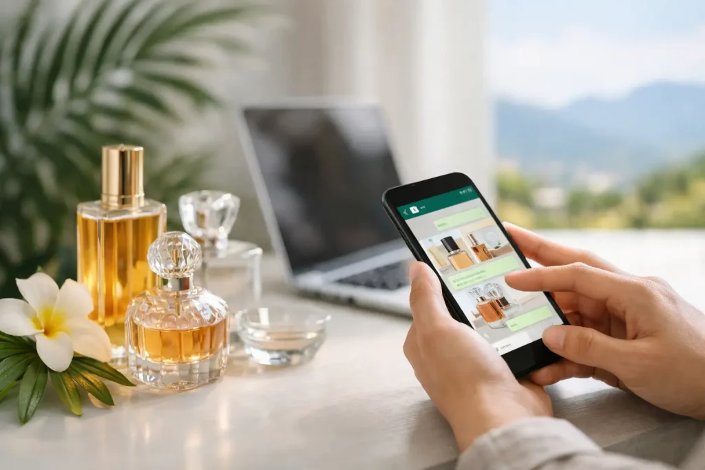 Cómo cotizar perfumes por WhatsApp en Costa Rica